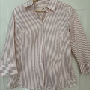 Merona women’s  Pink Striped Shirt